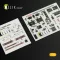 Kelik A6M2B Zeke - Interior 3D Decal for Tamiya kit 3D matrica