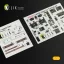 Kelik A6M2B Zeke - Interior 3D Decal for Tamiya kit 3D matrica