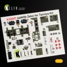 Kelik A6M2B Zeke - Interior 3D Decal for Tamiya kit 3D matrica