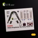 Kelik OS2U Kingfisher - Interior 3D Decal for Kitty Hawk/Zimi models kit 3D matrica