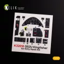 Kelik OS2U Kingfisher - Interior 3D Decal for Kitty Hawk/Zimi models kit 3D matrica
