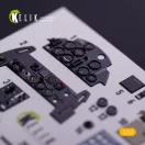Kelik BF-109 E - Interior 3D Decal with 3D printed parts for Trumpeter kit 3D matrica