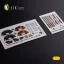 Kelik DH.81A Tiger Moth - Interior 3D Decal for ICM kit 3D matrica
