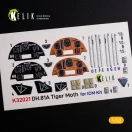 Kelik DH.81A Tiger Moth - Interior 3D Decal for ICM kit 3D matrica