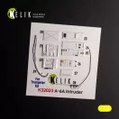 Kelik A-6A Intruder - interior 3D decals for Trumpeter kit 3D matrica