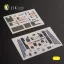 Kelik Mirage 2000C - interior 3D decals for Kitty Hawk/Zimi models kit 3D matrica