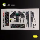 Kelik F-117A - Type 2 interior 3D decals for Trumpeter kit 3D matrica