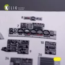 Kelik F-4J - interior 3D decals for Tamiya kit 3D matrica