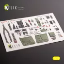 Kelik P-39Q/N - interior 3D decals for Kitty Hawk/Zimi models kit 3D matrica