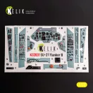 Kelik SU-27 - interior 3D decals for Trumpeter kit 3D matrica