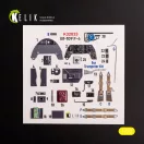 Kelik BF-109 F-4 - interior 3D decals for Trumpeter kit 3D matrica