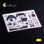 Kelik BF-109 G-6 - interior 3D decals for Trumpeter kit 3D matrica
