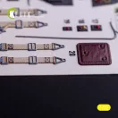 Kelik BF-109 G-6 - interior 3D decals for Trumpeter kit 3D matrica