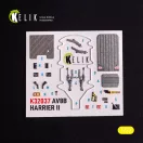 Kelik AV-8 Harrier - interior 3D decals for Trumpeter kit 3D matrica