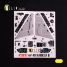 Kelik AV-8 Harrier - interior 3D decals for Trumpeter kit 3D matrica