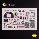 Kelik Spitfire Mk VIII - interior 3D decals for Tamiya kit 3D matrica