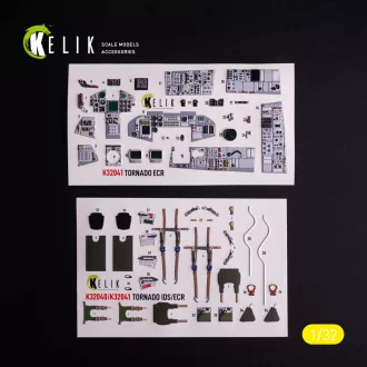   Kelik Tornado ECR - interior 3D decals for Italeri kit 3D matrica