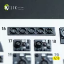 Kelik Bf-110D - interior 3D decals for Dragon/Hobby 2000 kit 3D matrica