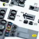 Kelik Bf-110D - interior 3D decals for Dragon/Hobby 2000 kit 3D matrica