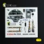 Kelik Hs-123A-1 - interior 3D decals for ICM kit 3D matrica
