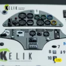 Kelik Hs-123A-1 - interior 3D decals for ICM kit 3D matrica