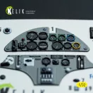 Kelik Hs-123A-1 - interior 3D decals for ICM kit 3D matrica