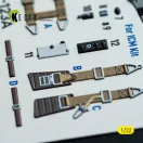 Kelik Hs-123A-1 - interior 3D decals for ICM kit 3D matrica