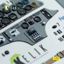 Kelik Hs-123A-1 - interior 3D decals for ICM kit 3D matrica