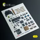 Kelik Ju-87G - interior 3D decals for Hasegawa kit 3D matrica