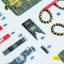Kelik F-4C - interior 3D decals for Tamiya kit 3D matrica