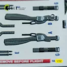 Kelik F-4D - interior 3D decals for Tamiya kit 3D matrica