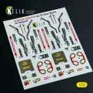Kelik F-4D - interior 3D decals for Tamiya kit 3D matrica