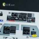 Kelik F-4D - interior 3D decals for Tamiya kit 3D matrica