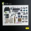 Kelik Ju-87D - interior 3D decals for Hasegawa kit 3D matrica