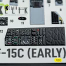 Kelik F-15C (early) - interior 3D decals for Tamiya kit 3D matrica