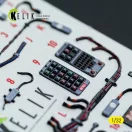 Kelik F-15C (early) - interior 3D decals for Tamiya kit 3D matrica