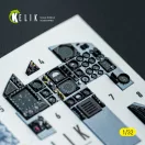 Kelik F-15C MSIP II- interior 3D decals for Tamiya kit 3D matrica
