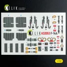 Kelik F-14A - interior 3D decals for Tamiya kit 3D matrica