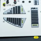 Kelik F-14A - interior 3D decals for Tamiya kit 3D matrica