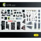 Kelik F-14A - interior 3D decals for Tamiya kit 3D matrica