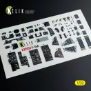 Kelik F-14A - interior 3D decals for Tamiya kit 3D matrica