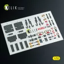 Kelik F-14A - interior 3D decals for Tamiya kit 3D matrica