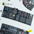 Kelik F-14A - interior 3D decals for Tamiya kit 3D matrica