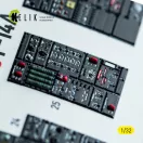 Kelik F-14A - interior 3D decals for Tamiya kit 3D matrica