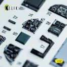 Kelik F-14A - interior 3D decals for Tamiya kit 3D matrica