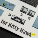 Kelik OV-10A/C Bronco - interior 3D decals for Kitty Hawk/Zimi models kit 3D matrica