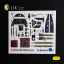 Kelik Bf-109 G2/4 - interior 3D decals for Revell 3D matrica