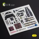 Kelik Bf-109 G2/4 - interior 3D decals for Revell 3D matrica