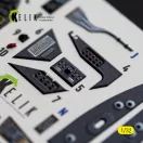 Kelik Bf-109 G2/4 - interior 3D decals for Revell 3D matrica
