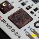 Kelik Bf-109 G2/4 - interior 3D decals for Revell 3D matrica